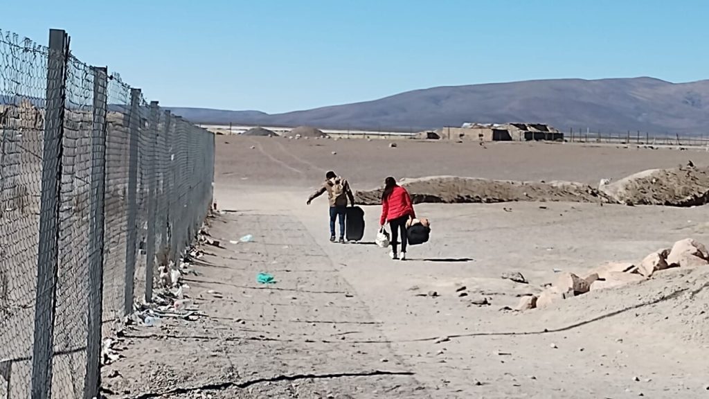 Inmigrantes ilegales por Colchane